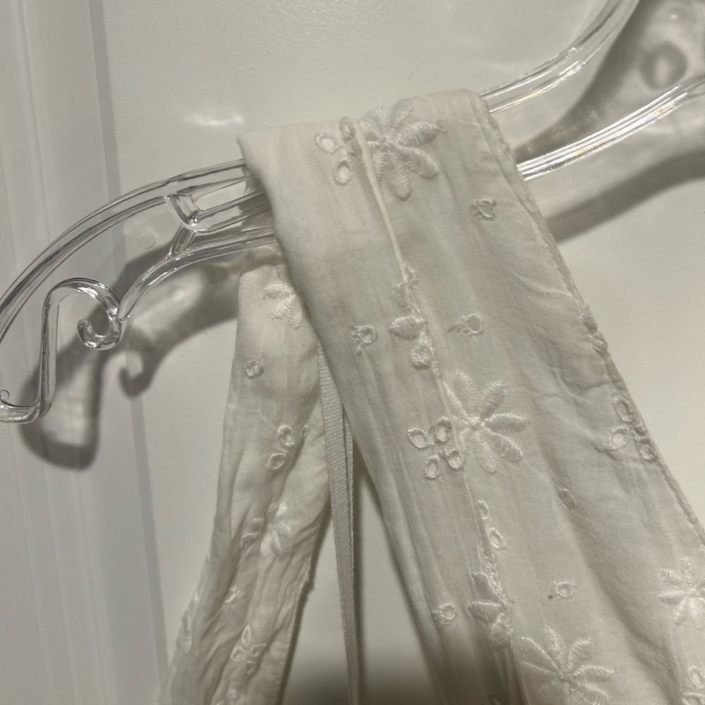Aerie Halter Top White Lace Dress Sz XL - Picture 6 of 11
